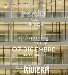 RE-OPENING PARTY - DJ SET RIVIERA 